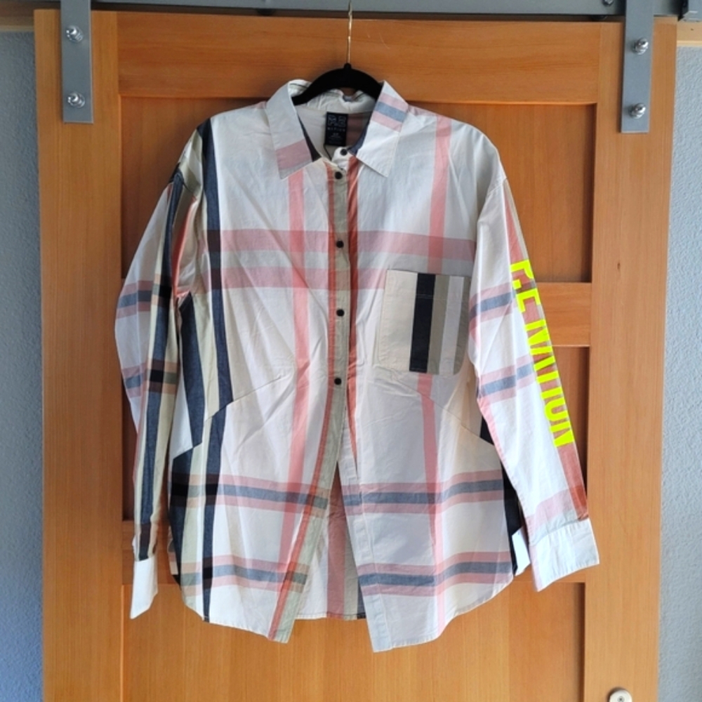 PE Nation Step Out Button Up Shirt